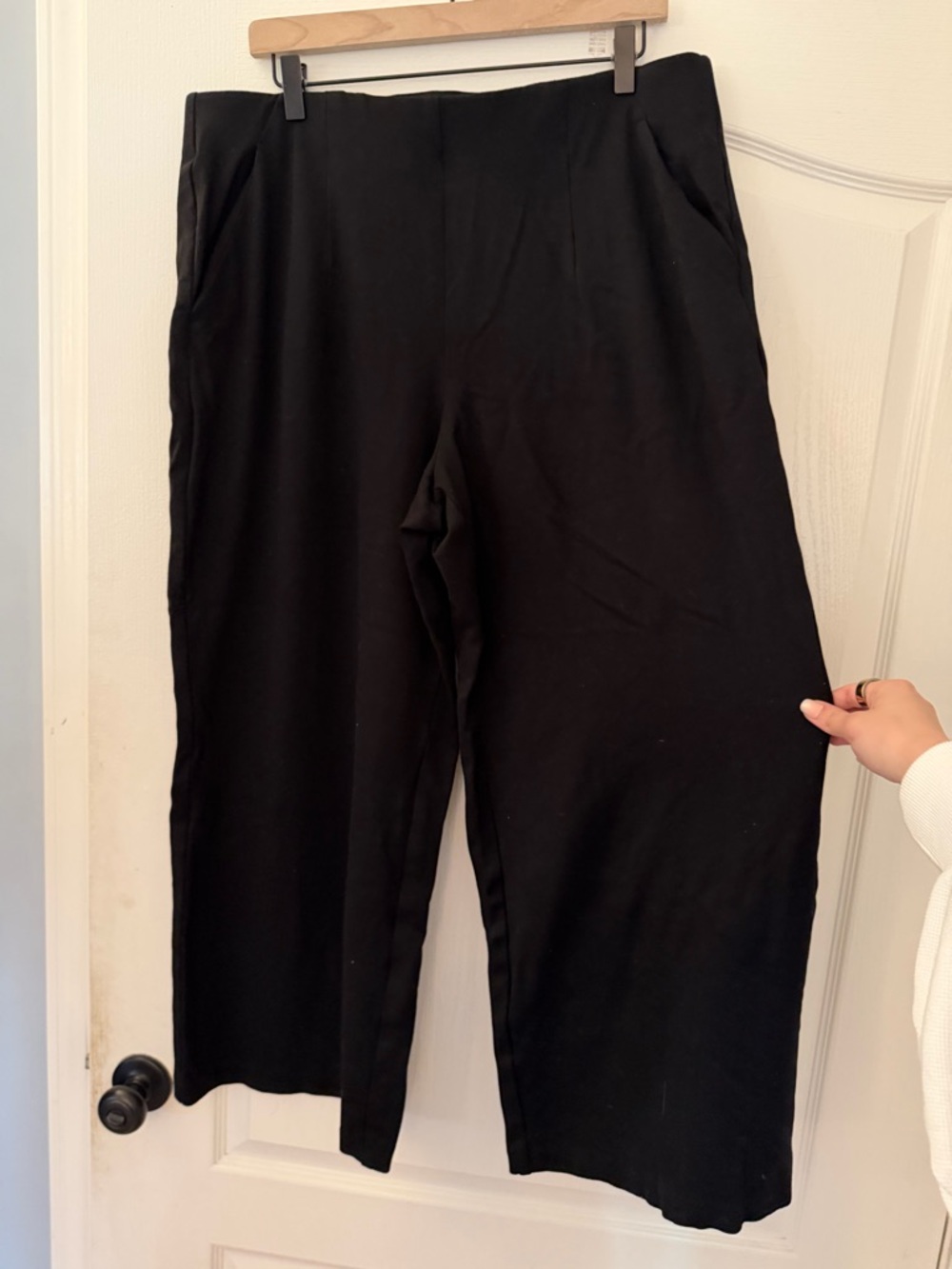 torrid Black Wide Leg Trousers